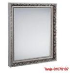 Spiegel oud zilver 55x70cm, Nieuw, Ophalen of Verzenden, Minder dan 100 cm, Rechthoekig
