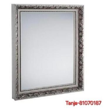 Spiegel oud zilver 55x70cm beschikbaar voor biedingen