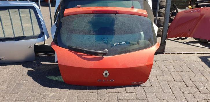 RENAULT CLIO 3 ACHTERKLEP MET KLEURCODE, Auto-onderdelen, Carrosserie en Plaatwerk, Achterklep, Achter, Gebruikt, Ophalen of Verzenden