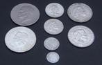 Zilveren munten, Postzegels en Munten, Munten | Nederland, Koningin Juliana, Zilver, Losse munt, Overige waardes
