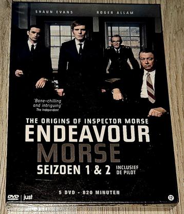 Endeavour Morse Seizoen 1 & 2 - 5DVD Boxset - nieuw beschikbaar voor biedingen