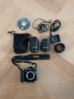 Nikon D5000 Spiegelreflexcamera + 2 lenzen, Audio, Tv en Foto, Fotocamera's Digitaal, Gebruikt, Spiegelreflex, Ophalen of Verzenden