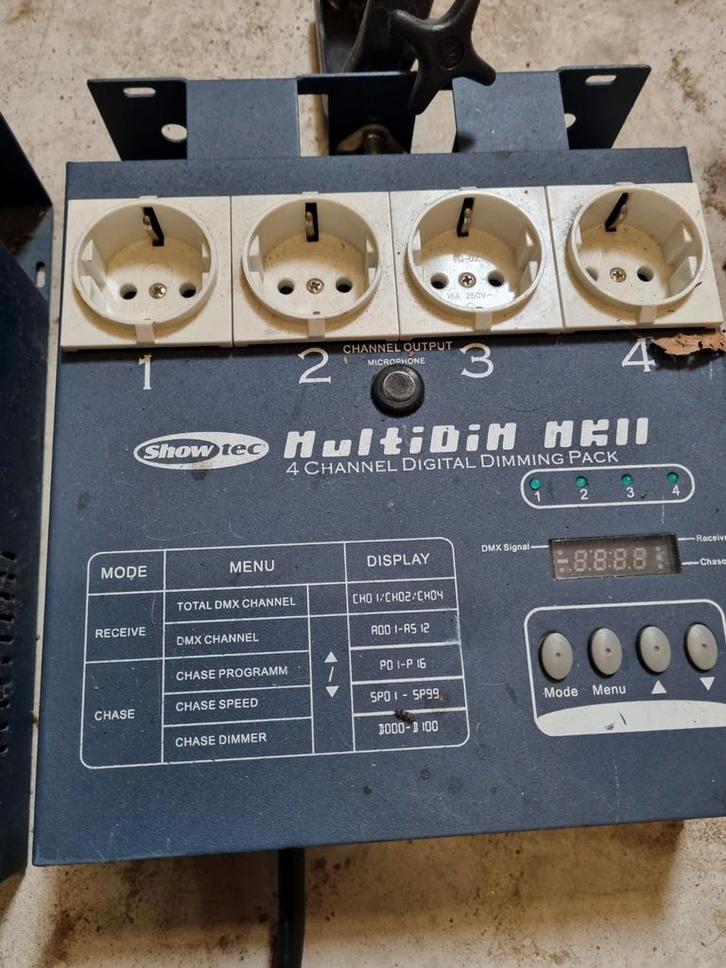 Showtec Dimmerpack, Muziek en Instrumenten, Licht en Laser, Gebruikt, Licht, Geluidgestuurd, Ophalen of Verzenden