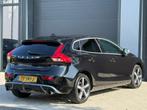 Volvo V40 2.0 T4 Business Sport R-Design / Leder / Trekhaak!, 65 €/maand, Gebruikt, Euro 6, Zwart