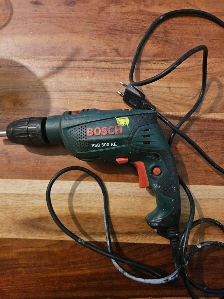 Te ruil/koop: Bosch boormachine PSB 500 RE, Ophalen of Verzenden, Boormachine