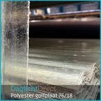 Polyester golfplaat 130/30 | Beste prijzen | Snelle Levering, Kunststof, Overige kleuren, Verzenden, Nieuw