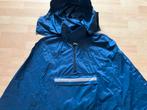 Agu donkerblauwe regencape/regenjas mt L igs, Ophalen of Verzenden, Gebruikt, Regenjas, Heren