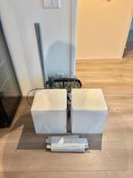 Lotek lampen - 4 stuks, Ophalen of Verzenden, Gebruikt, Metaal, Minder dan 100 cm