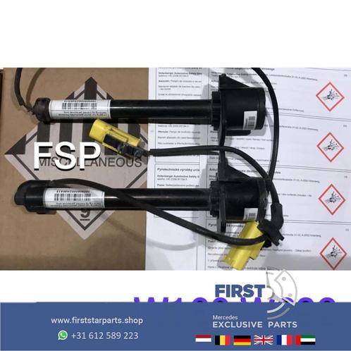 W166 W292 Motorkap activator airbag SET Mercedes GLE 2015-20, Auto-onderdelen, Carrosserie en Plaatwerk, Mercedes-Benz, Gebruikt