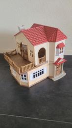 Grote Landhuis 5302 met doos Sylvanian Families, Ophalen of Verzenden, Zo goed als nieuw, Poppenhuis