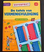 Oefenboek Tafels Vermenigvuldigen, Ophalen of Verzenden, Zo goed als nieuw