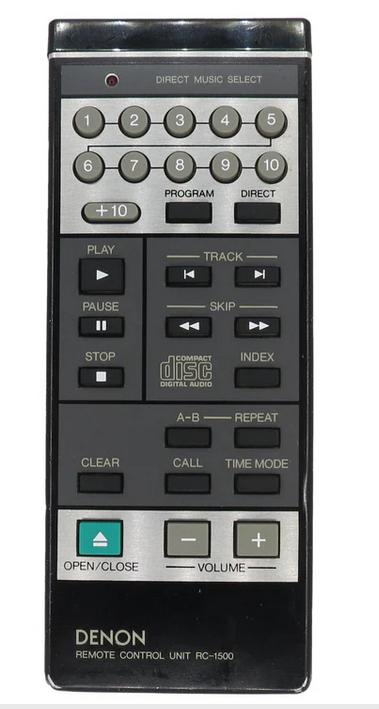 Gezocht, afstandbediening Denon-DCD-1500, Audio, Tv en Foto, Cd-spelers, Ophalen of Verzenden, Overige merken