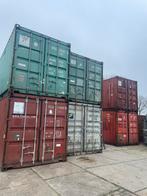 Nette zeecontainers 20ft, Ophalen