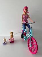 Barbie Fiets en honden, Ophalen of Verzenden, Gebruikt, Barbie