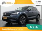 Volvo XC40 232pk Recharge Pro 70KwH Pano-Dak SO € 22.795,0, Automaat, Gebruikt, Blauw, Leder en Stof