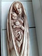 1 maria madonna met kindje jezus beeld ongeveer 41 cm, Antiek en Kunst, Ophalen