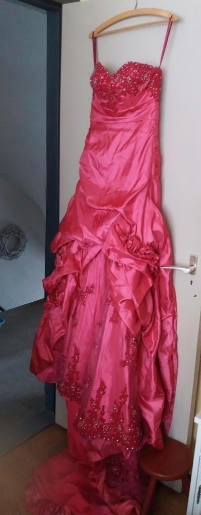 Galajurk feestjurk XS kleine S, Galajurk, Ophalen of Verzenden, Zo goed als nieuw, Roze