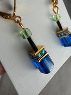 Nieuwe blauwe oorbellen, Sieraden, Tassen en Uiterlijk, Oorbellen, Overige materialen, Hangers, Nieuw, Verzenden