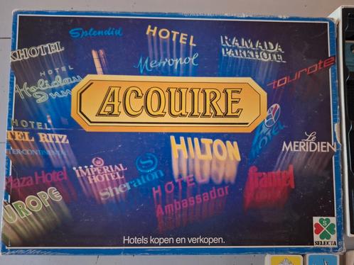 Acquire Bordspel - Hotel Overname Strategie, Hobby en Vrije tijd, Gezelschapsspellen | Bordspellen, Gebruikt, Drie of vier spelers