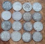 Wilhelmina 1 Gulden 16 maal zilver, Ophalen of Verzenden, Koningin Wilhelmina, 1 gulden, Zilver