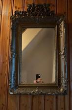 Antieke spiegel 86 x 52 cm, Ophalen, Rechthoekig