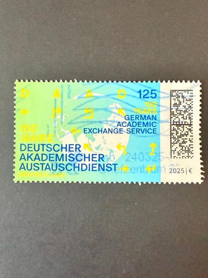 Bund 2025 125 gestempeld., Postzegels en Munten, Postzegels | Europa | Duitsland, Gestempeld, 1990 tot heden, Ophalen of Verzenden