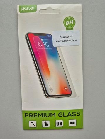Wave Premium Glass Screenprotector - Samsung A71 beschikbaar voor biedingen