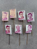 7 speldjes spelers Feijenoord, Verzamelen, Speldjes, Pins en Buttons, Ophalen of Verzenden, Gebruikt