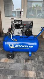 100L michelin compressor, Ophalen, Gebruikt, 200 tot 400 liter/min, Mobiel