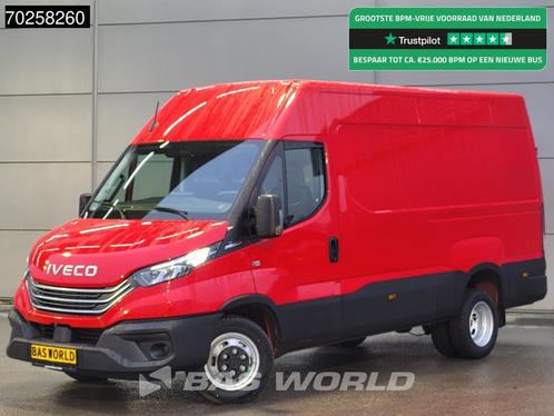 Iveco Daily 35C21 210PK Automaat L2H2 2025model ACC CarPlay, Auto's, Bestelauto's, Bedrijf, Te koop, Achteruitrijcamera, Airconditioning