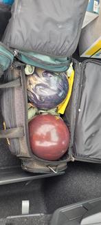 Bowlingballen + Tassen + Accessoires, Sport en Fitness, Ophalen, Gebruikt, Bal