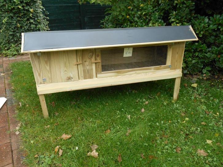 nieuw konijnenhok nr. 2 met nachthok, Dieren en Toebehoren, Knaagdieren en Konijnen | Hokken en Kooien, Nieuw, Hok, 60 tot 90 cm