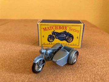 Matchbox: Triumph T110 met zijspan incl. doosje  beschikbaar voor biedingen