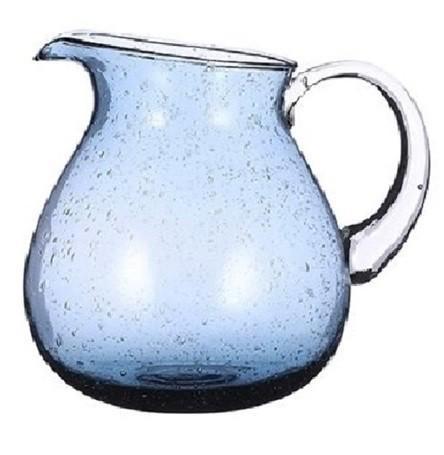 Karaf Blue waterkan blauw en/of glaasjes Blue, Huis en Inrichting, Keuken | Servies, Nieuw, Glas of Glazen, Overige stijlen, Glas