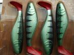4 stuks Iron Claw Belly Boy roofvis shads / kunstaas shads, Ophalen of Verzenden, Nieuw, Overige typen