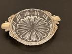 Kleine Kristallen Asbak met 835 Zilver Albo, Antiek en Kunst, Antiek | Goud en Zilver, Ophalen of Verzenden, Zilver