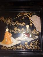 Chinese Bijzettafeltjes - Inschuifbaar, Huis en Inrichting, Tafels | Bijzettafels, Minder dan 45 cm, Minder dan 55 cm, Gebruikt