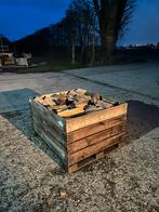 Mix eik ess beuk droog, Tuin en Terras, Haardhout, Eikenhout, Ophalen of Verzenden, 6 m³ of meer, Blokken