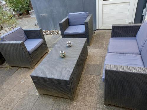 Leuke loungeset. merk: Keter., Tuin en Terras, Tuinsets en Loungesets, Gebruikt, Kunststof, Ophalen