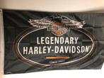 Harley davidson logo vlag deco motor, Ophalen of Verzenden, Nieuw, Overige typen