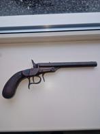 Antiek Belgisch 7mm Flobert pistool zwartkruit, Ophalen of Verzenden
