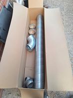150 mm spiro buis, Nieuw, Ophalen of Verzenden, Rvs, Minder dan 2 meter