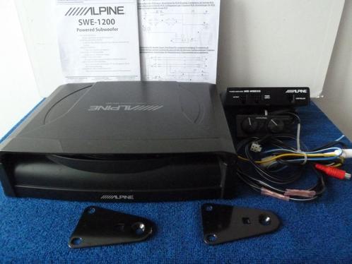 Alpine SWE - 1200 active subwoofer, Auto diversen, Autospeakers, Ophalen of Verzenden