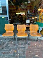 3 vintage houten Casala stoelen, Ophalen, Gebruikt, Vintage, ?
