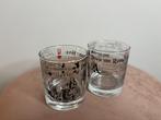 Whiskeyglazen “Alice in Wonderland” (Set van 2) Vintage, Verzenden, Nieuw, Overige typen