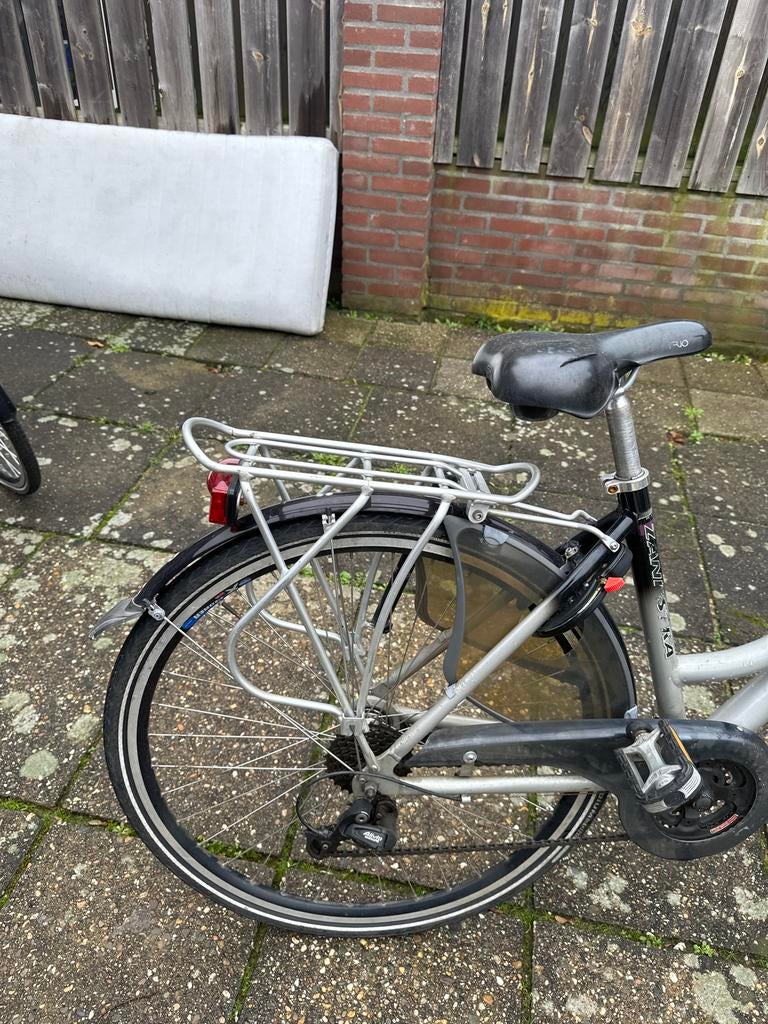 Damesfiets Landstra - Gebruikt, Fietsen en Brommers, Fietsen | Heren | Herenfietsen, Gebruikt, Versnellingen, 53 tot 57 cm, Ophalen