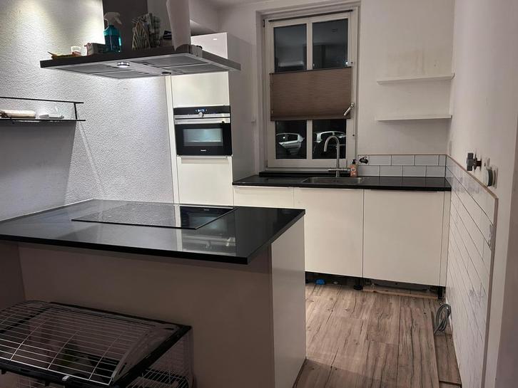 Complete Keuken met Kookeiland + Siemens + GEDEMONTEERD, Huis en Inrichting, Keuken | Complete keukens, Wit, Met kookeiland, Ophalen of Verzenden