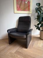 De Sede DS-50 | Donkerbruine leren fauteuil – Swiss design, Ophalen, Gebruikt, Minder dan 75 cm, Leer