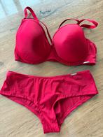 Sapph BH + Slip Set - Rood 85F/L, Ophalen of Verzenden, Rood, Setje