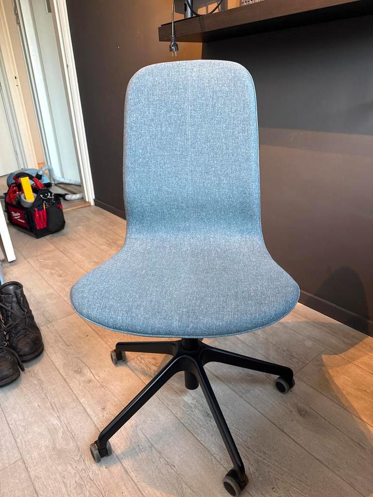 IKEA bureaustoel - Blauw - Comfortabel, Huis en Inrichting, Bureaustoelen, Gebruikt, Bureaustoel, Blauw, Ophalen of Verzenden